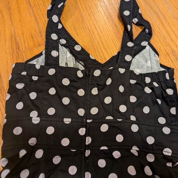 Dynamite rockabilly A-line polka dot dress size medium - Picture 3 of 5